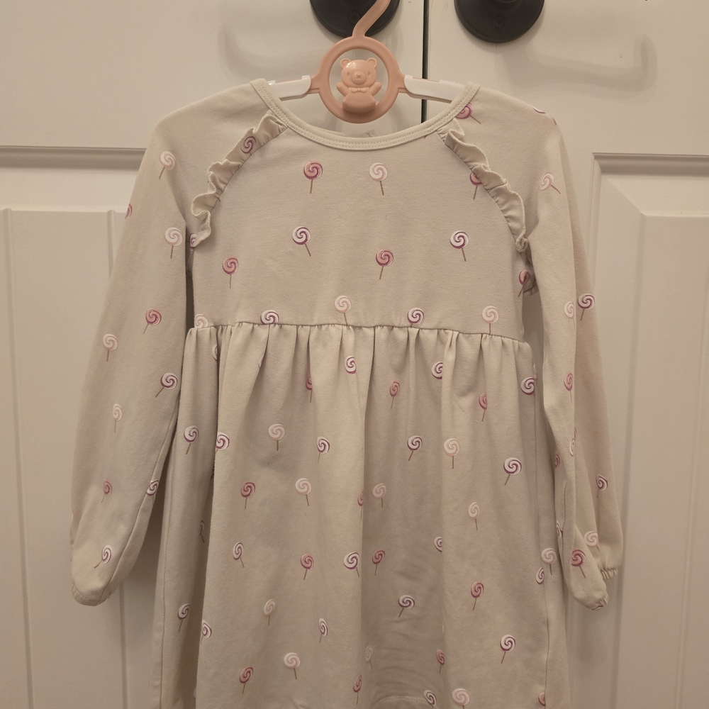 Cute Lollipop Print Dress